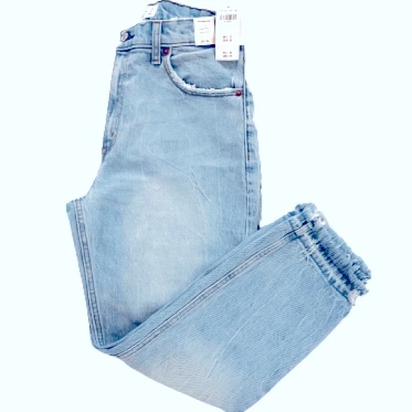 Abercrombie & Fitch Denim - Abercrombie & Fitch High Rise Mom Jeans